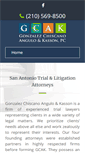 Mobile Screenshot of gcaklaw.com